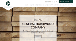 Desktop Screenshot of generalhardwood.com